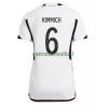 Maillot de Supporter Allemagne Joshua Kimmich 6 Domicile Coupe du Monde 2022 Pour Femme